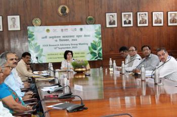 वन अनुसंधान संस्थान , देहरादून में 18 सितंबर, 2023 को 29वीं अनुसंधान सलाहकार समूह की बैठक आयोजित